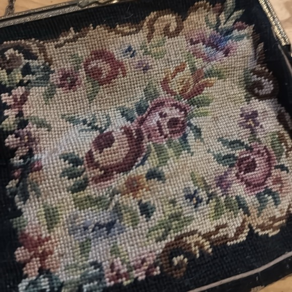 Petit point handbag vintage - Picture 2 of 5
